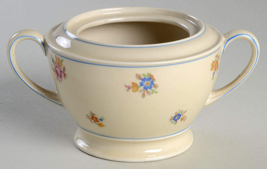 HUT66 Sugar Bowl No Lid by Hutschenreuther-1