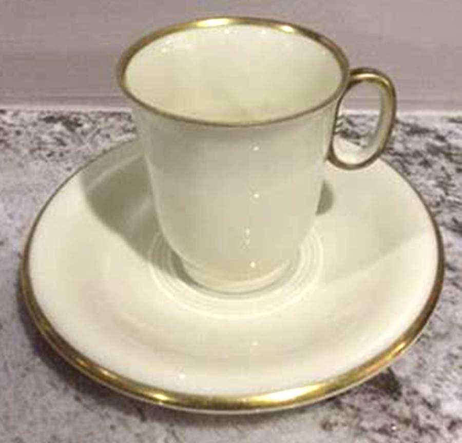 12266 Footed Demitasse Cup & Saucer Set by Hutschenreuther-1
