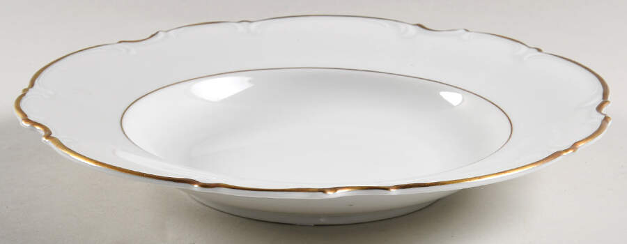 HUT77 Large Rim Soup Bowl by Hutschenreuther-1