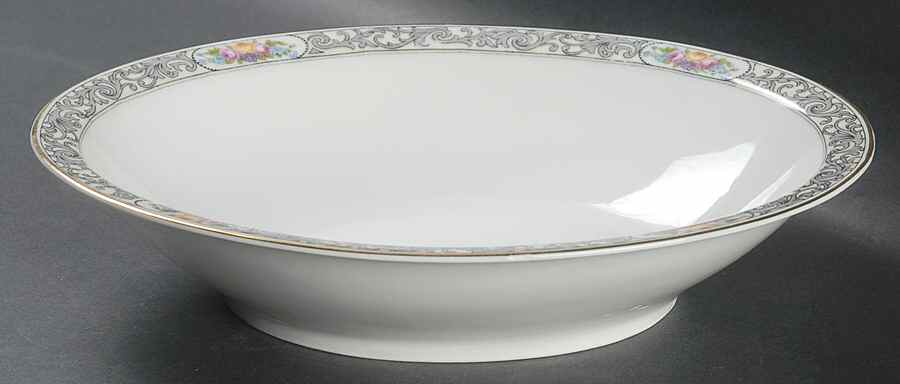 HUT9 10" Oval Vegetable Bowl by Hutschenreuther-1