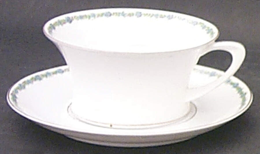 HUT98 Oversized Cup & Saucer Set by Hutschenreuther-1