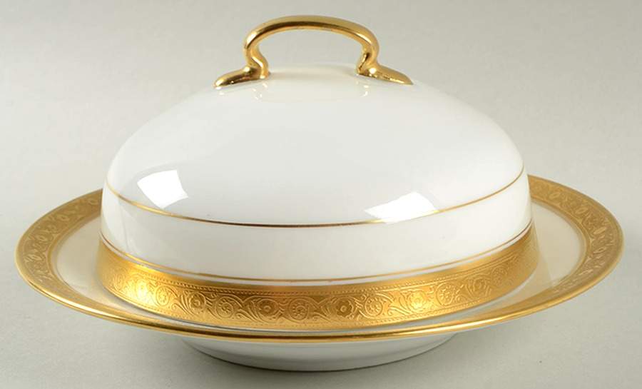 HUT99 Round Covered Butter by Hutschenreuther-1