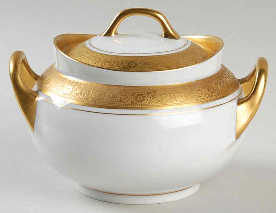 HUT99 Sugar Bowl & Lid by Hutschenreuther-1
