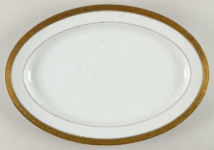 HUT99 18" Oval Serving Platter by Hutschenreuther-1