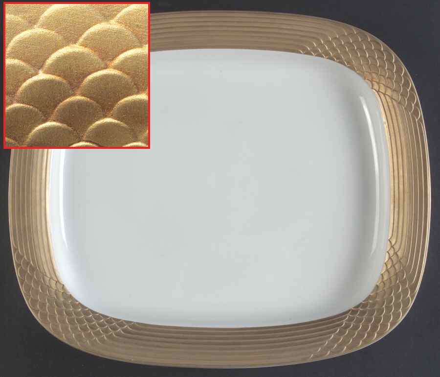 Imperia 13" Rectangular Serving Platter by Hutschenreuther-1