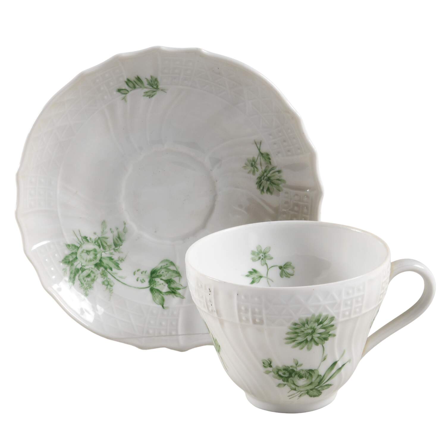 Innsbruck Flat Cup & Saucer Set by Hutschenreuther-1