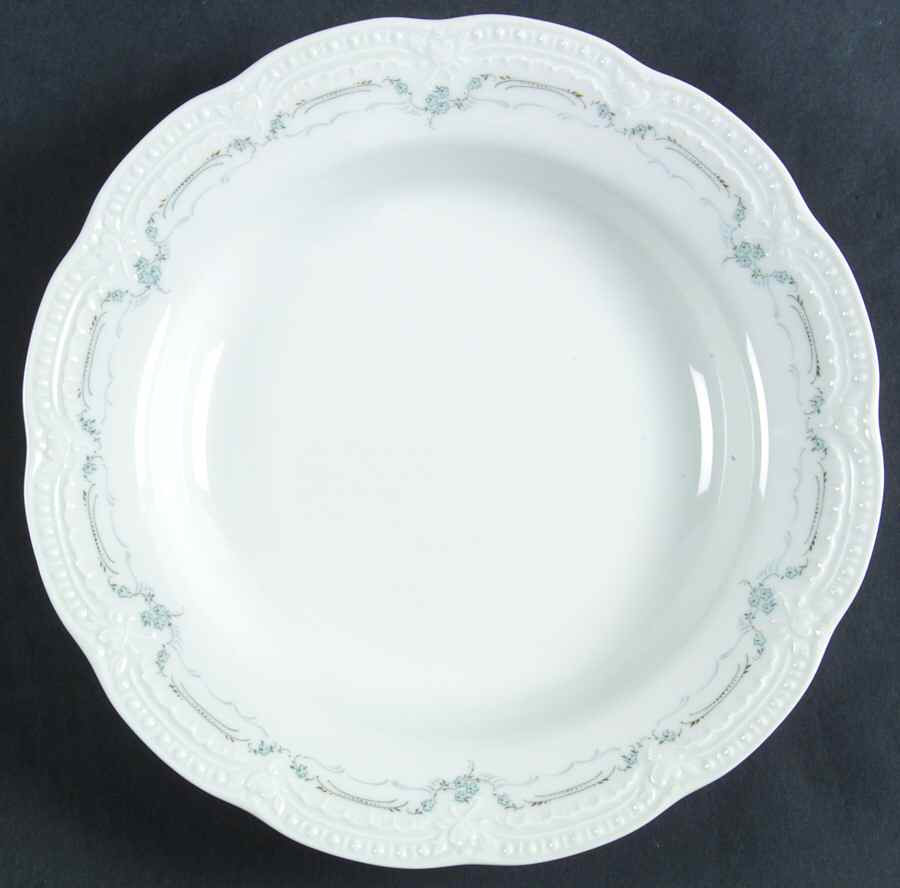Iris Rim Soup Bowl by Hutschenreuther-1