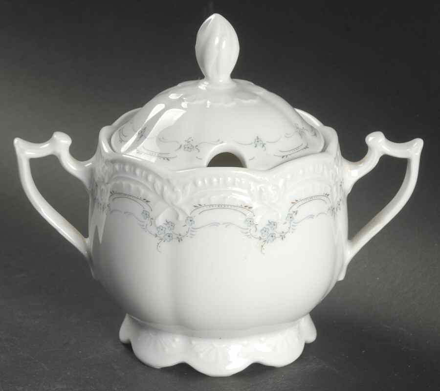 Iris Sugar Bowl & Lid by Hutschenreuther-1
