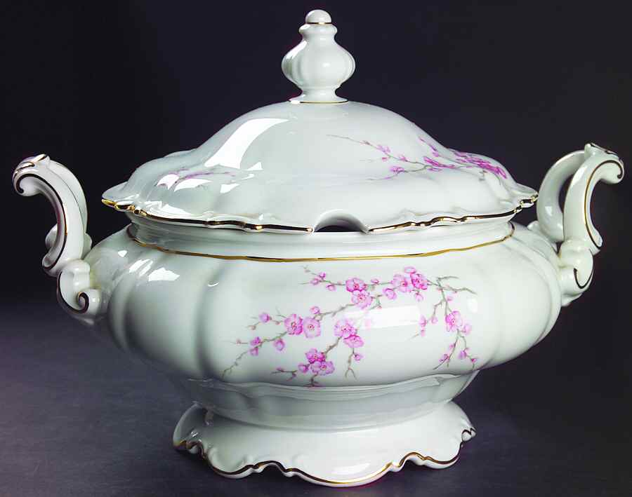 Japanese Blossom Tureen &  Lid by Hutschenreuther-1