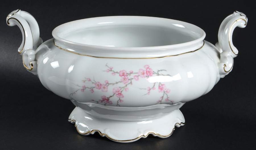 Japanese Blossom Tureen No Lid by Hutschenreuther-1