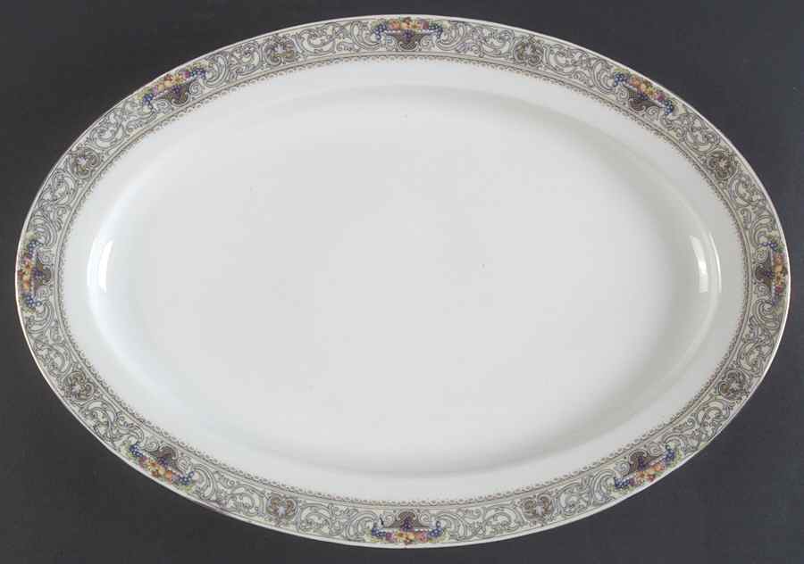 Jaffrey 14" Oval Serving Platter by Hutschenreuther-1