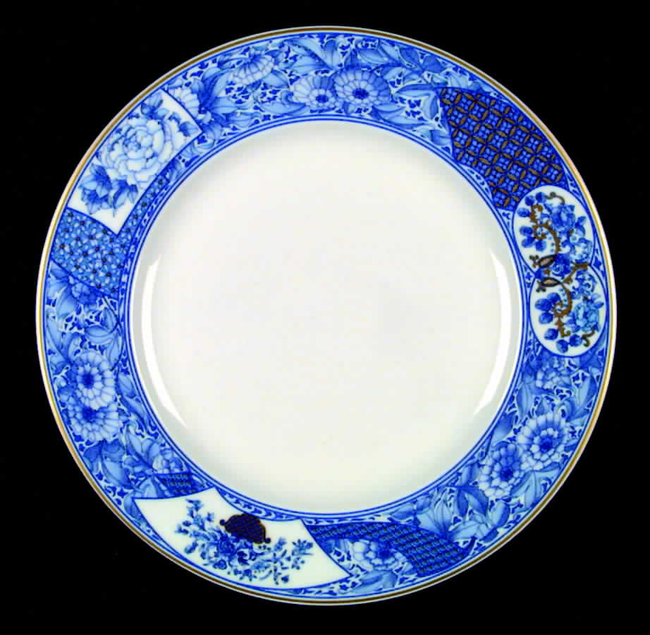 Kabuki Dinner Plate by Hutschenreuther-1