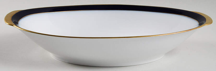 Kobalt (Coupe, Olivia Shape) 12" Oval Vegetable Bowl by Hutschenreuther-1