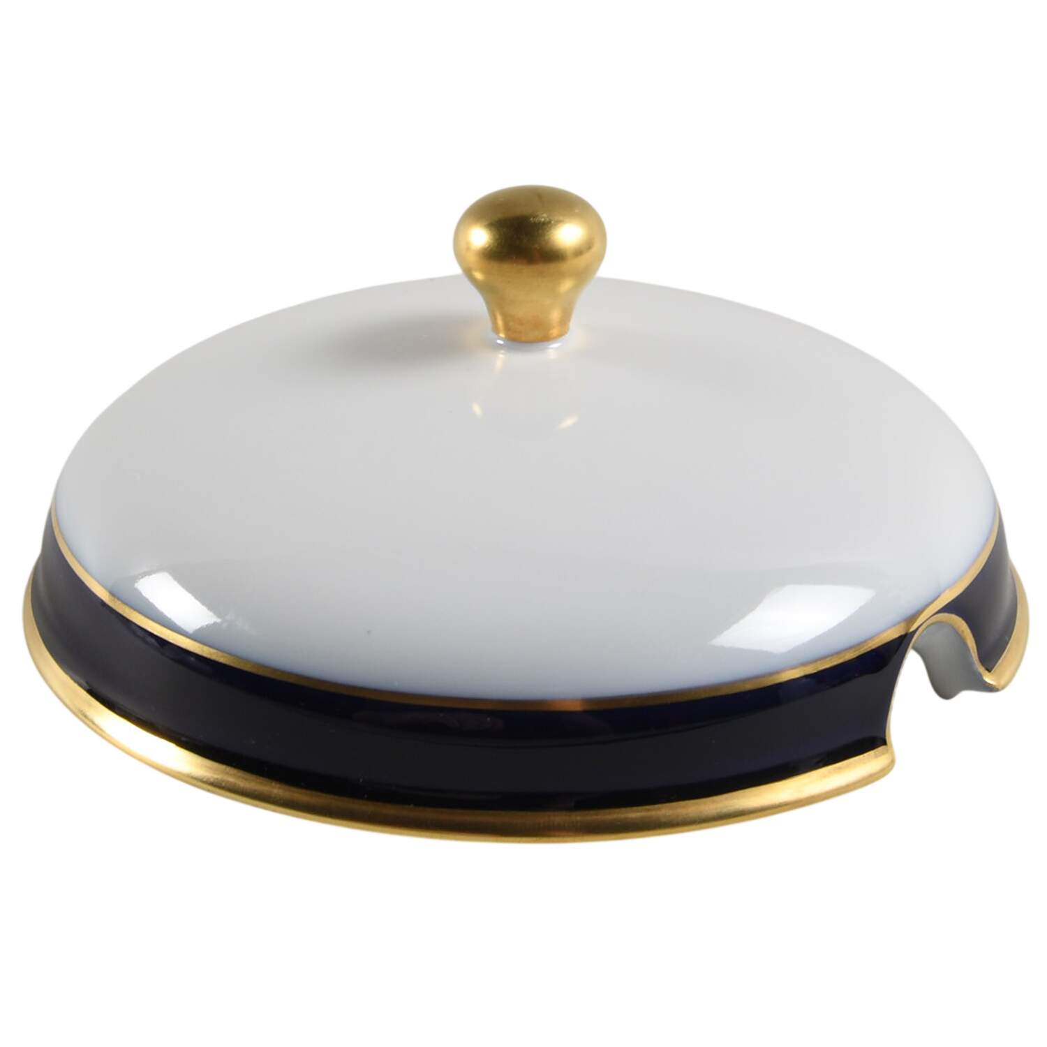 Kobalt (Coupe, Olivia Shape) Lid for Round Gravy Boat by Hutschenreuther-1