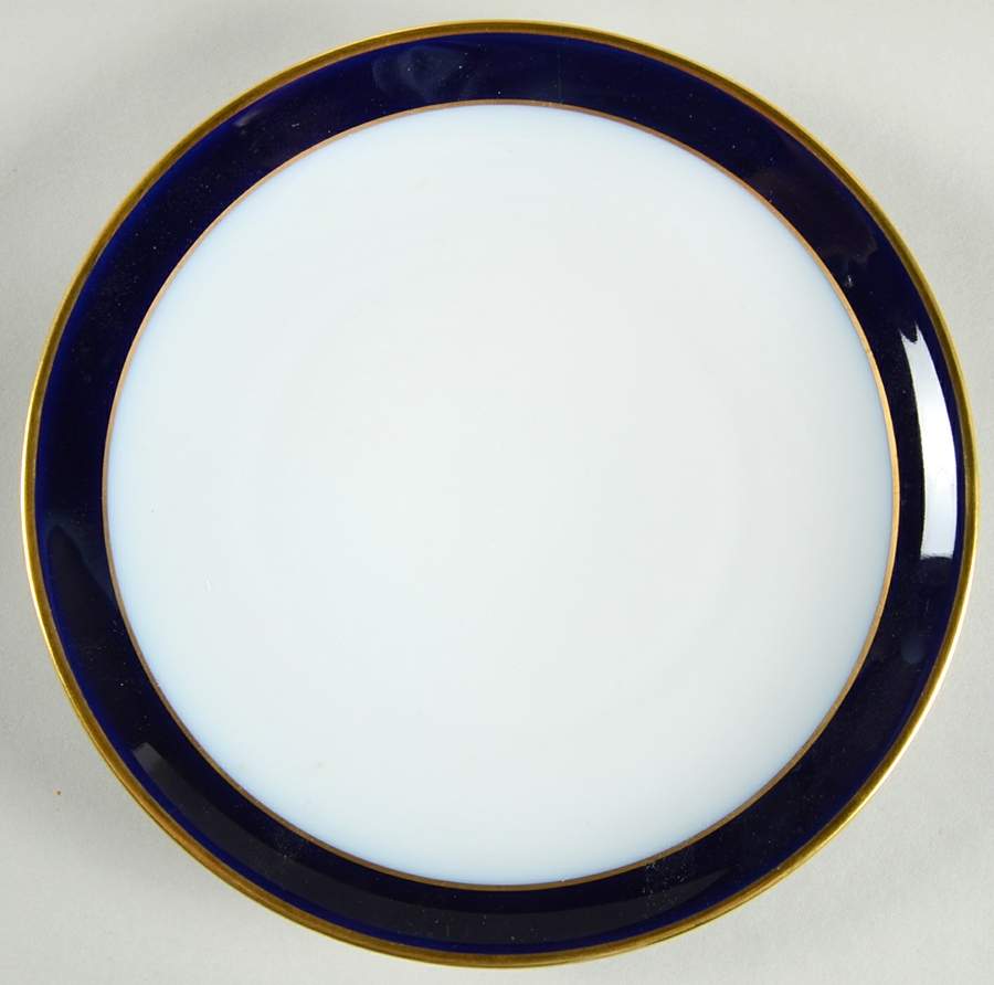 Kobalt (Coupe, Olivia Shape) Bread & Butter Plate by Hutschenreuther-1