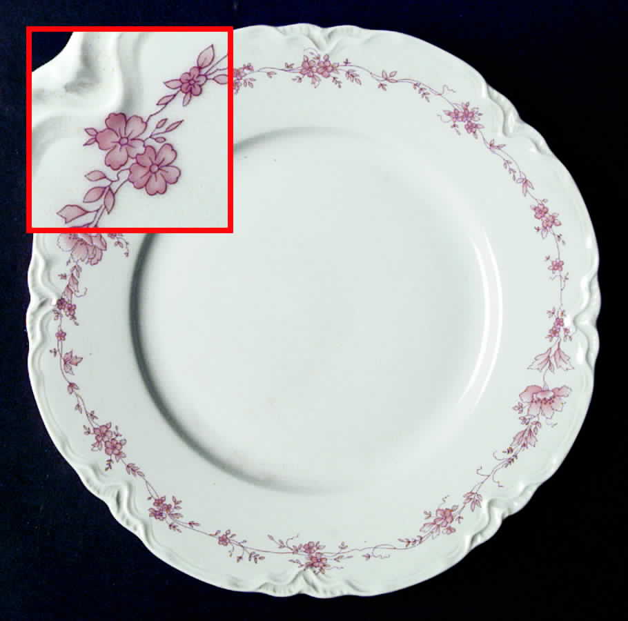 Lindau Dinner Plate by Hutschenreuther-1