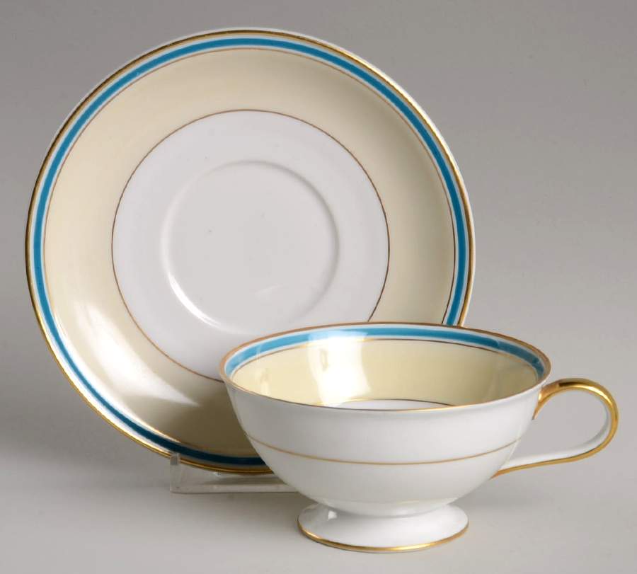 The Linwood Footed Cup & Saucer Set by Hutschenreuther-1