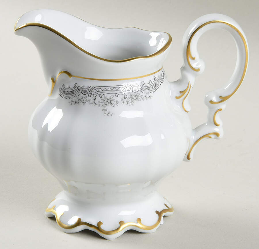 Lorelei Loreley (Gold, White) Creamer by Hutschenreuther-1