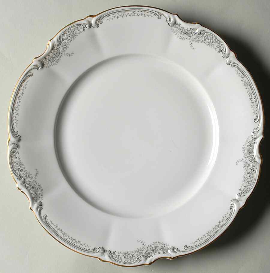 Lorelei Loreley (Gold, White) Dinner Plate by Hutschenreuther-1