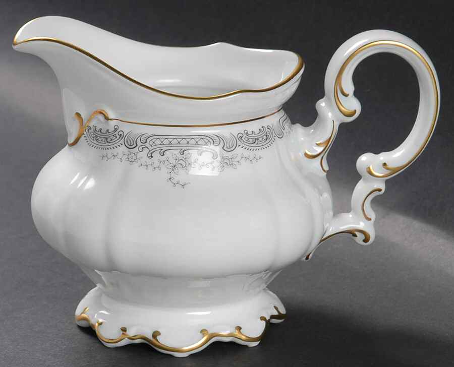 Lorelei Loreley (Gold, White) Creamer by Hutschenreuther-1