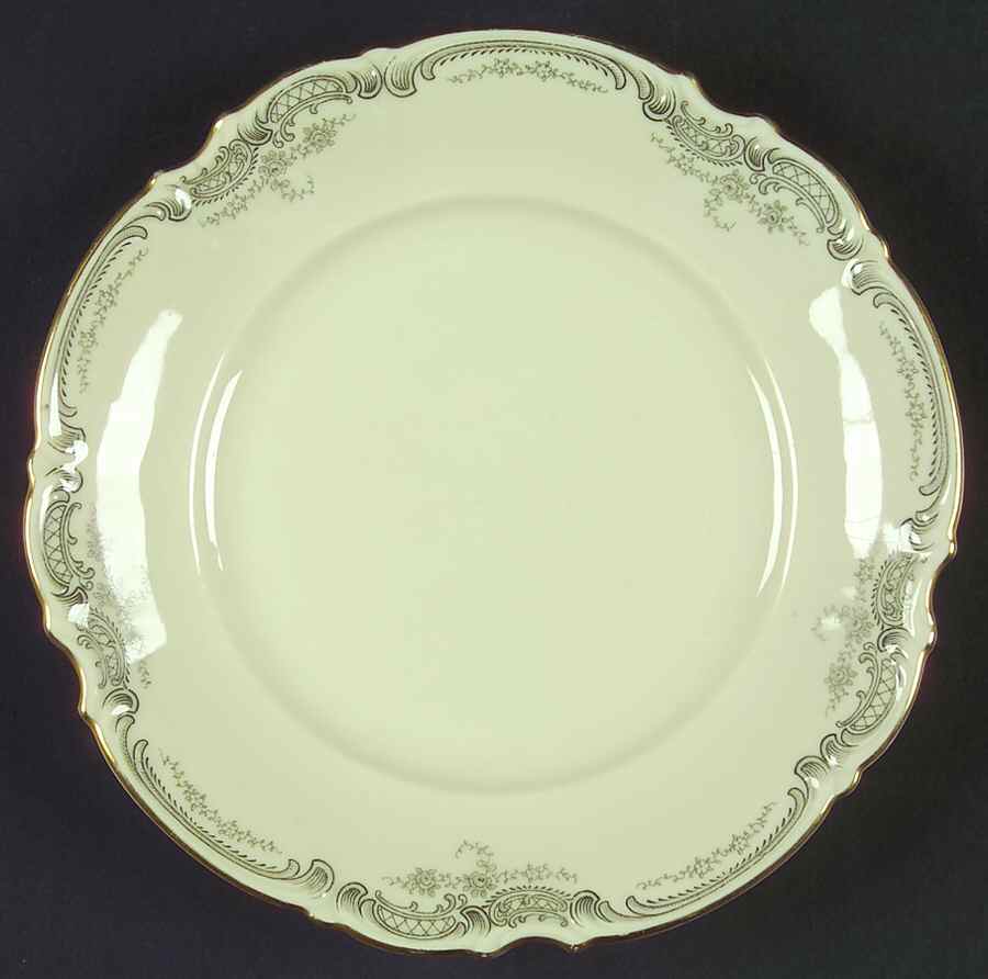 Lorelei Loreley (Gold, Cream) Bread & Butter Plate by Hutschenreuther-1