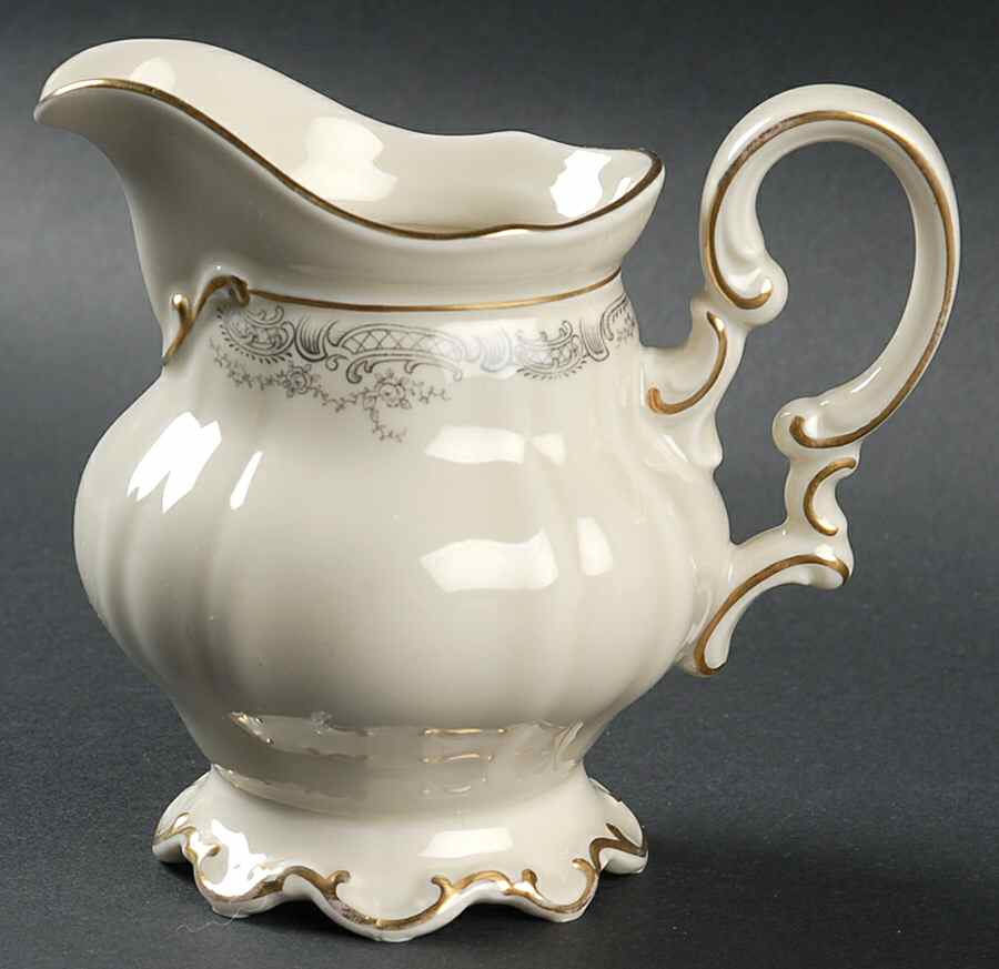 Lorelei Loreley (Gold, Cream) Creamer by Hutschenreuther-1