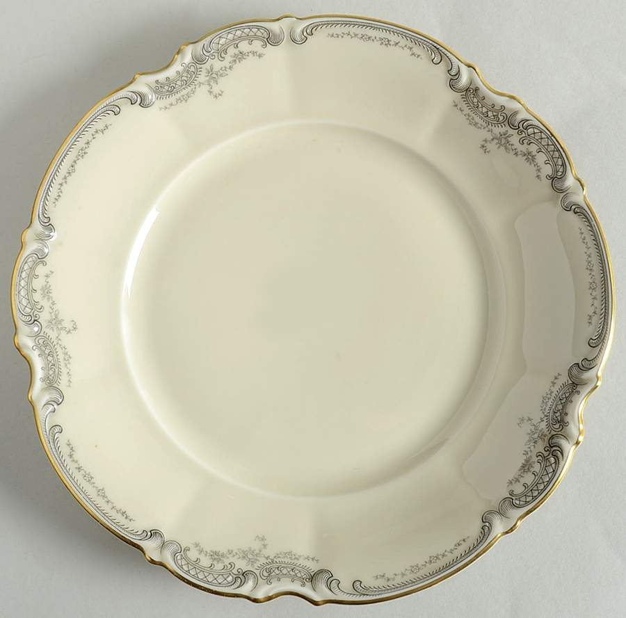 Lorelei Loreley (Gold, Cream) Salad Plate by Hutschenreuther-1