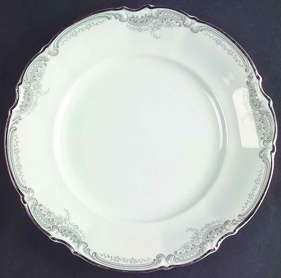 Lorelei Loreley (Platinum Trim) Salad Plate by Hutschenreuther-1