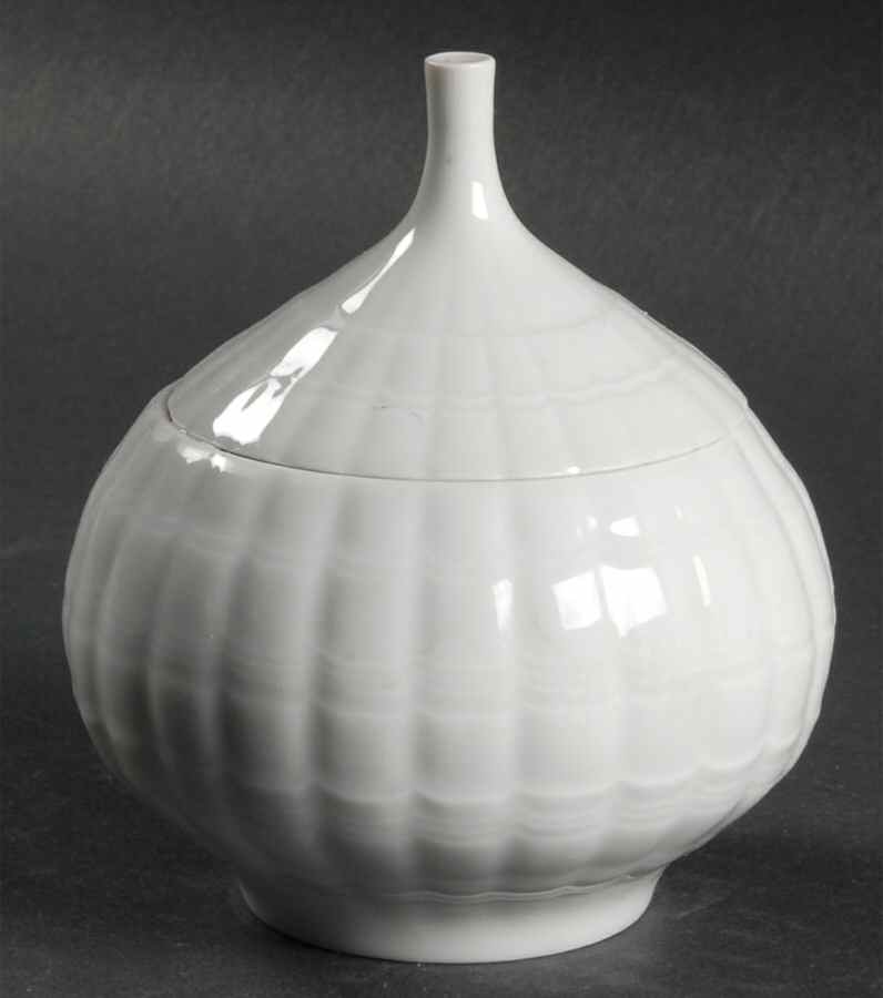 Lucina Sugar Bowl & Lid by Hutschenreuther-1