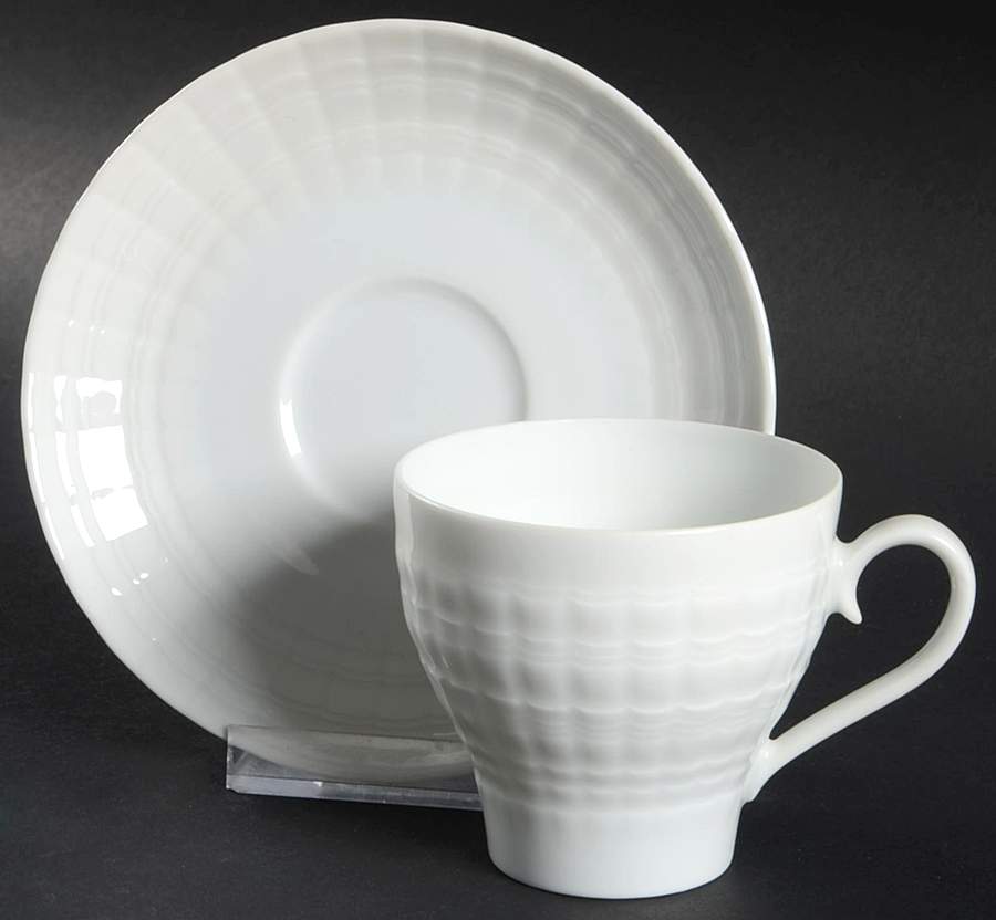 Lucina Flat Demitasse Cup & Saucer Set by Hutschenreuther-1