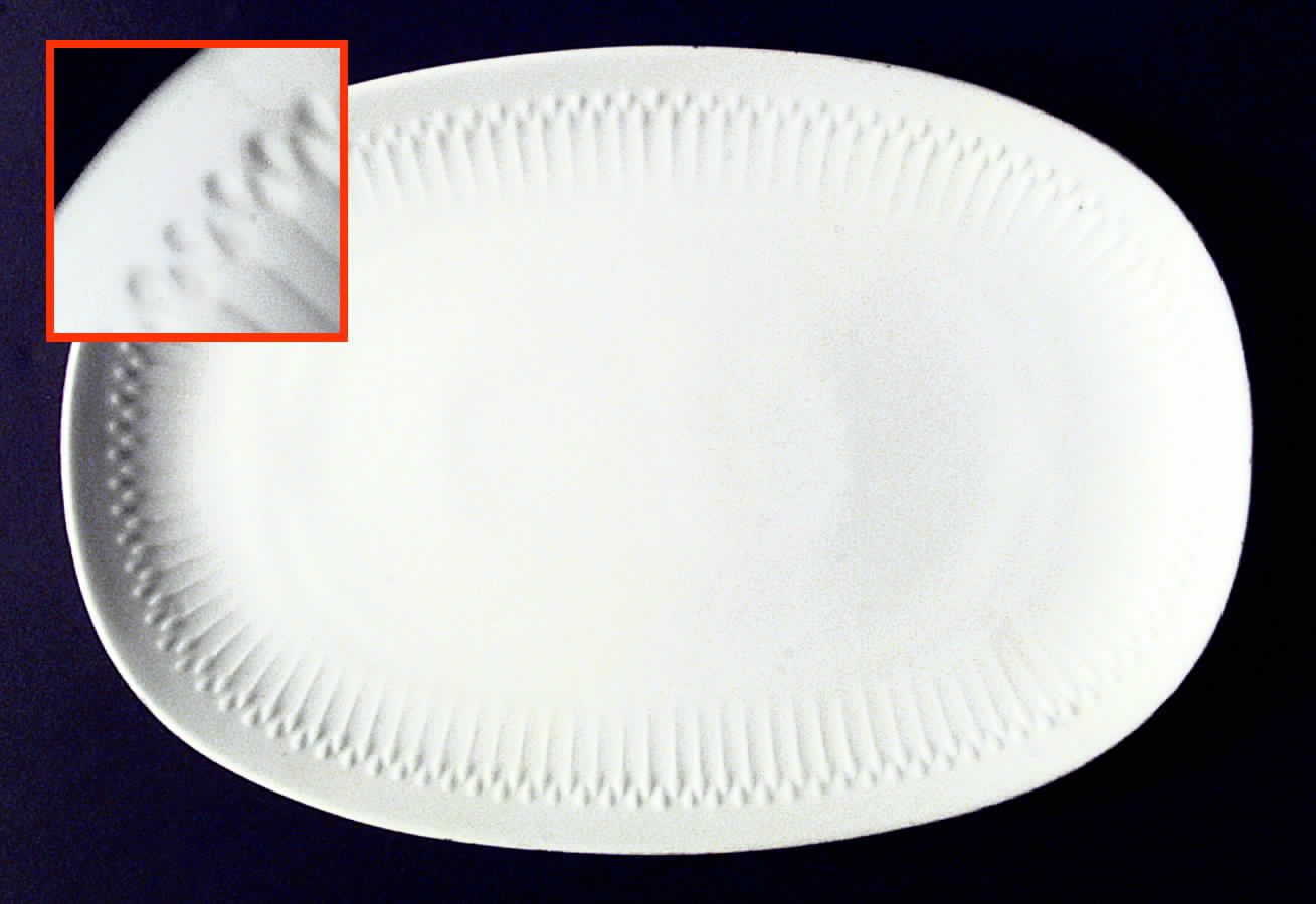 Luxor Platinum 12" Oval Serving Platter by Hutschenreuther-1
