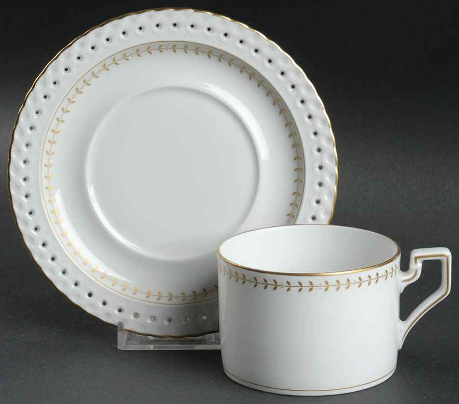 Marie Claire Flat Cup & Saucer Set by Hutschenreuther-1