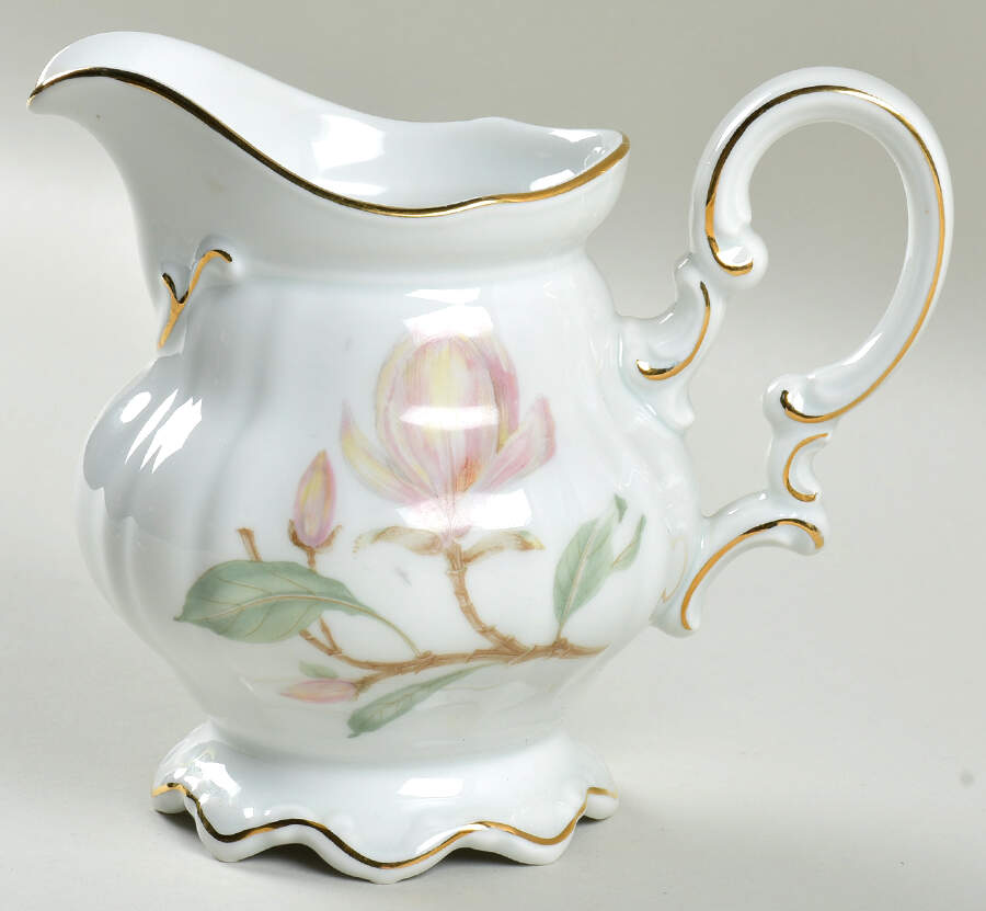 Magnolia (7948, Sylvia, White) Creamer by Hutschenreuther-1