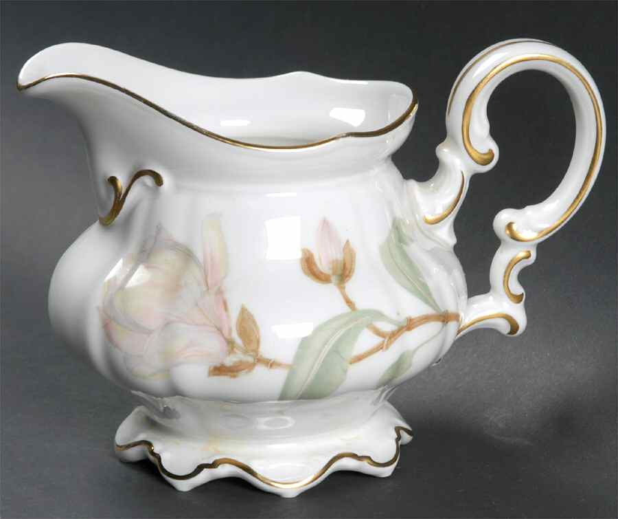 Magnolia (7948, Sylvia, White) Creamer by Hutschenreuther-1