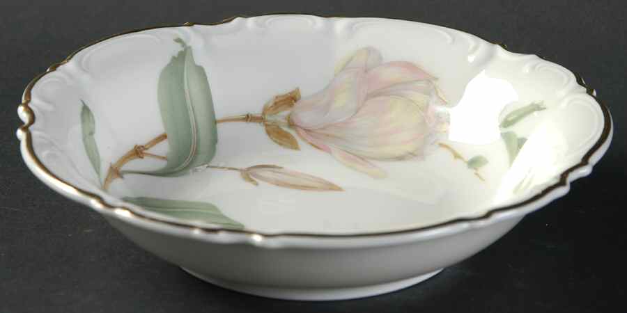 Magnolia (7948, Sylvia, White) Fruit/Dessert (Sauce) Bowl by Hutschenreuther-1