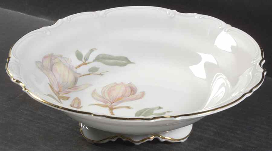Magnolia (7948, Sylvia, White) 10" Round Vegetable Bowl by Hutschenreuther-1