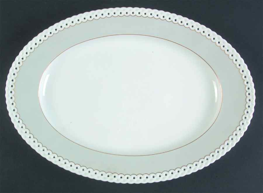 Marie Helene 13" Oval Serving Platter by Hutschenreuther-1