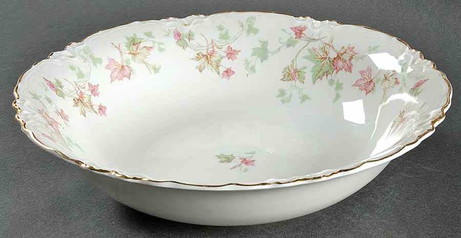 Maple Leaf (Scalloped) 10" Round Vegetable Bowl by Hutschenreuther-1