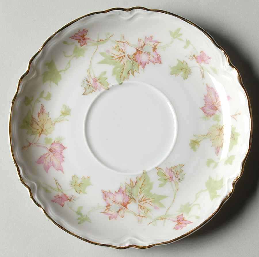 Maple Leaf (Scalloped) Saucer for Flat Cup by Hutschenreuther-1