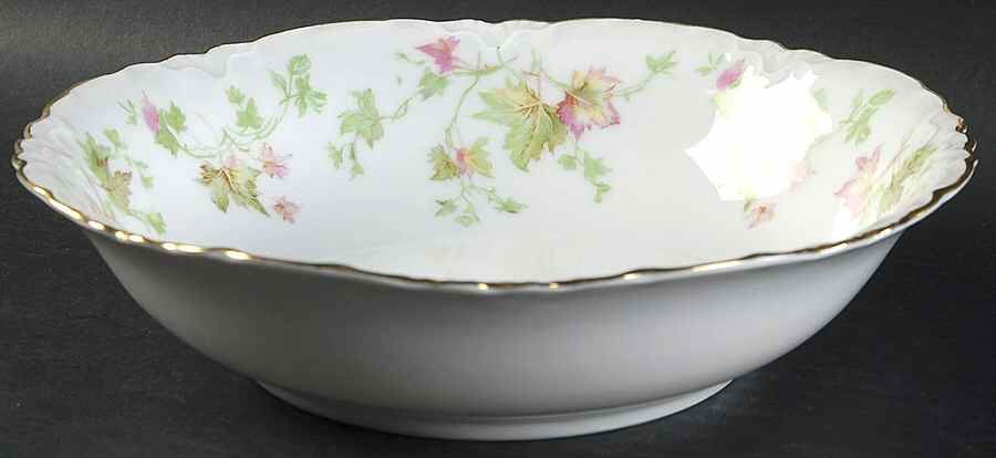 Maple Leaf (Scalloped) 8" Round Vegetable Bowl by Hutschenreuther-1