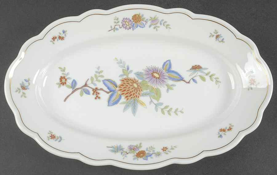 Mandalay 12" Oval Serving Platter by Hutschenreuther-1