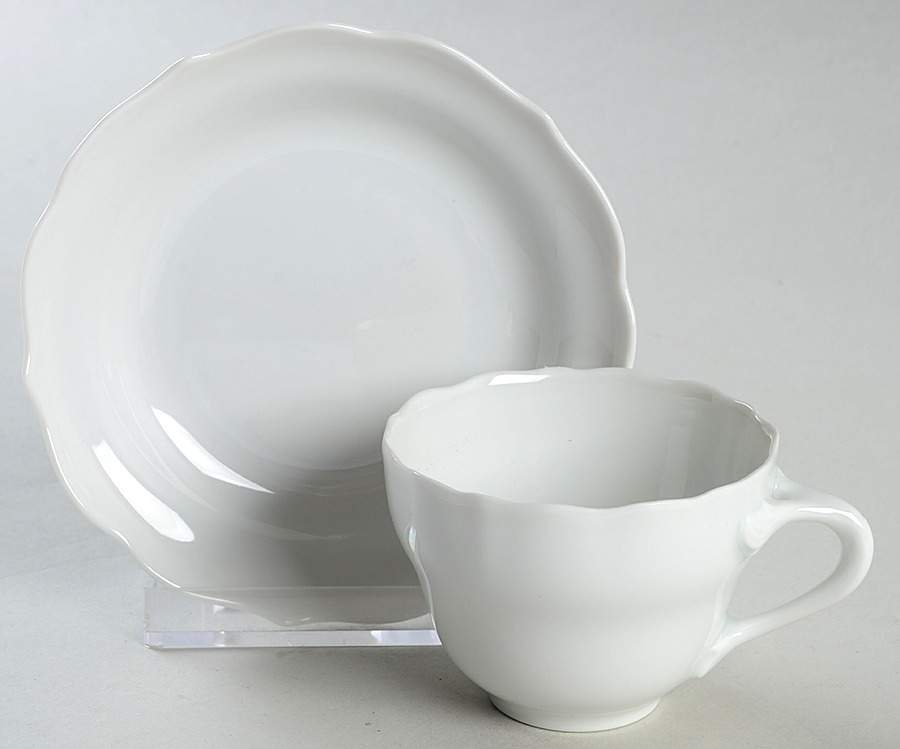 Maria Theresia Flat Demitasse Cup & Saucer Set by Hutschenreuther-1