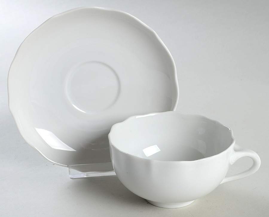Maria Theresia Flat Cup & Saucer Set by Hutschenreuther-1