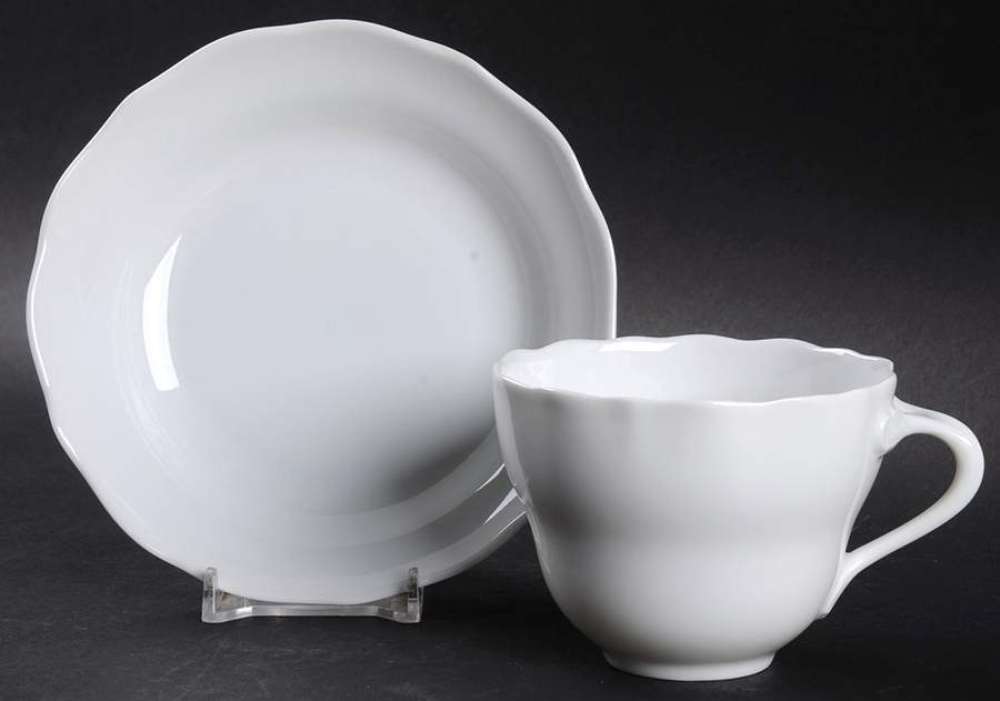 Maria Theresia Flat Cup & Saucer Set by Hutschenreuther-1
