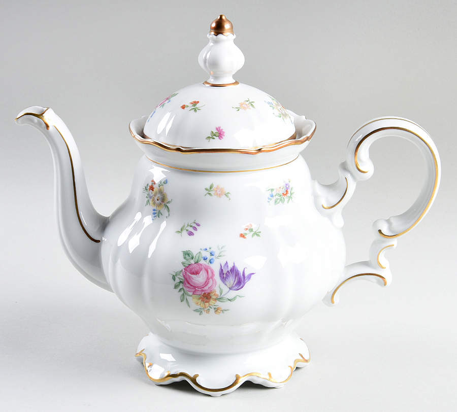 Mayfair (White, 7619) Coffee Pot & Lid by Hutschenreuther-1