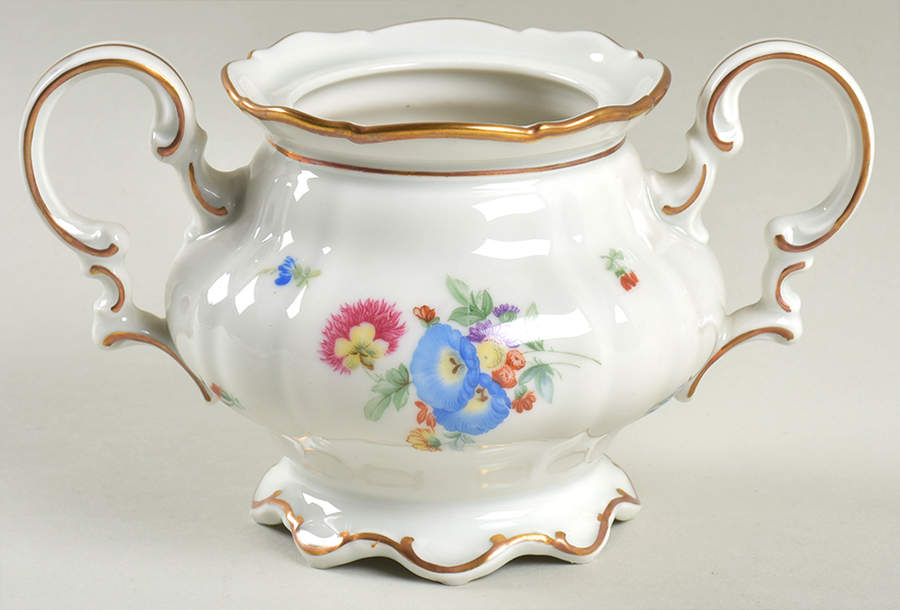 Mayfair (White, 7619) Sugar Bowl No Lid by Hutschenreuther-1