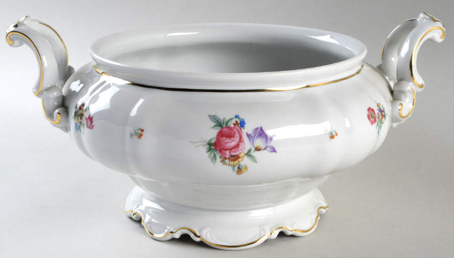 Mayfair (White, 7619) Tureen No Lid by Hutschenreuther-1