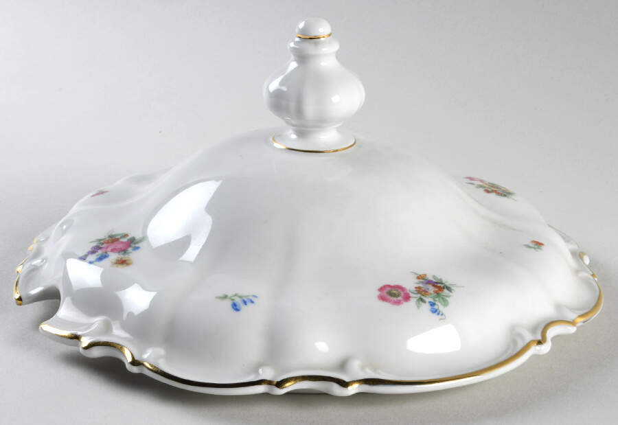 Mayfair (White, 7619) Lid for Tureen by Hutschenreuther-1