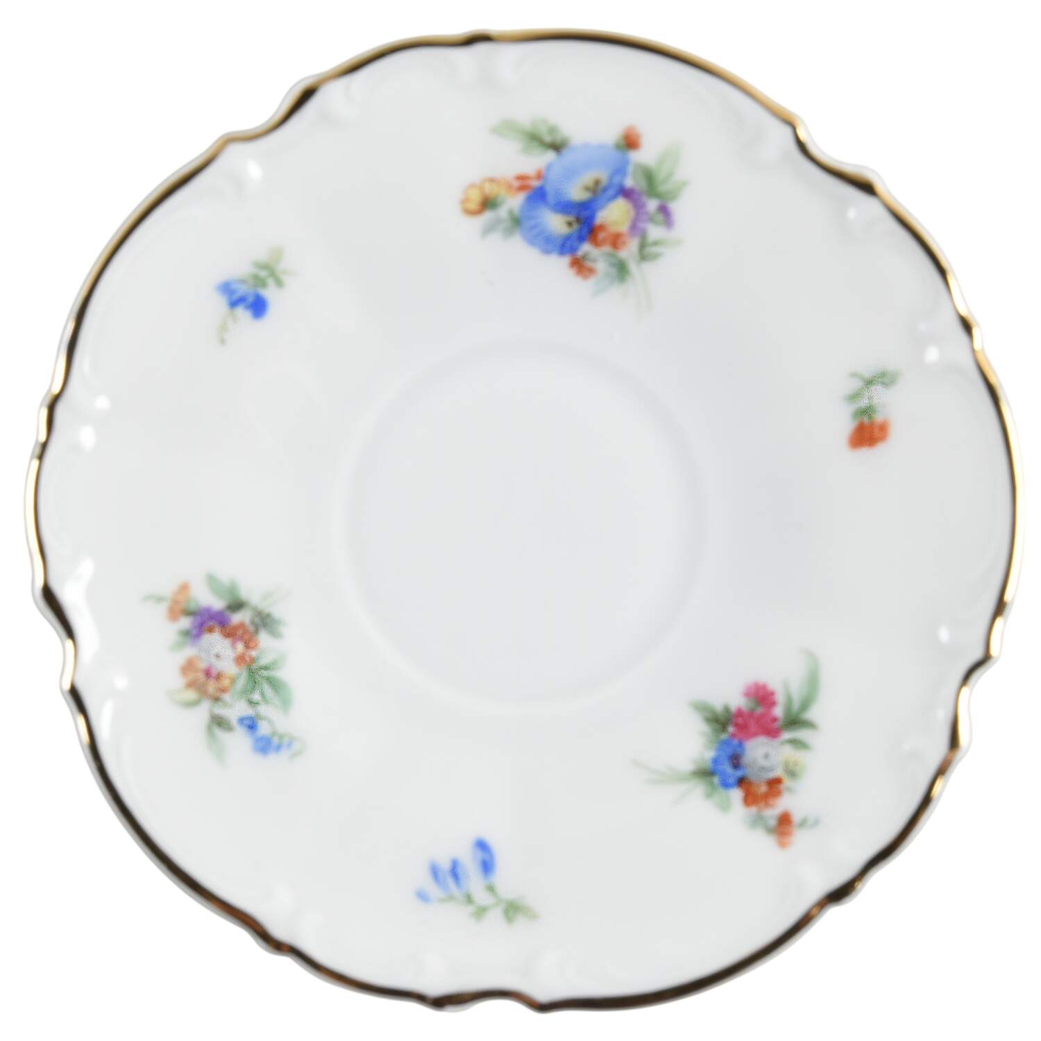 Mayfair (White, 7619) Saucer for Demitasse Cup by Hutschenreuther-1