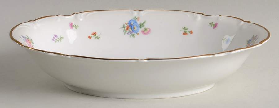 Mayfair (White, 7619) 10" Oval Vegetable Bowl by Hutschenreuther-1